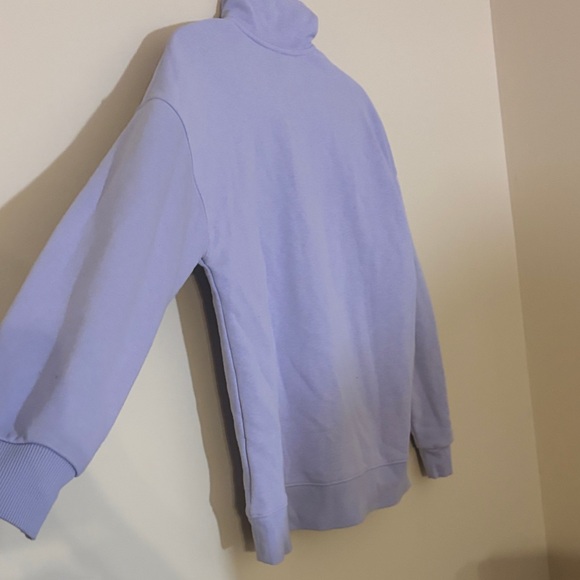 Lavender Half-Zip Pullover Sweatshirt - Picture 4 of 6